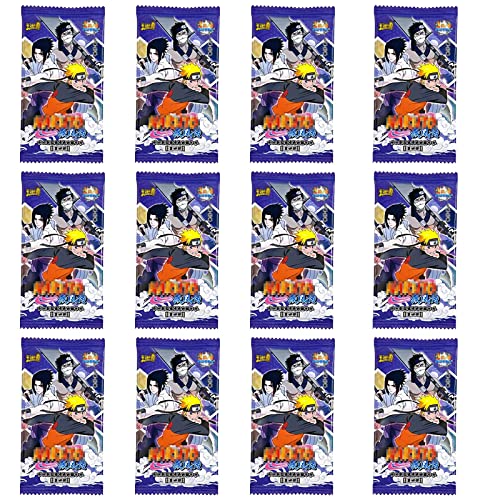 TASAHNI 60 Blätter/ 12 Packungen Sammelkarte Booster Pack Anime Trading Cards Lieblings Cards Lieblings Sammelkarten für Fans Kinder Teenager Erwachsene Geschenke Geburtstag von TASAHNI