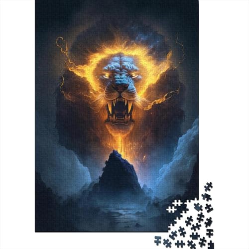 1000-teiliges Galaxy Art Lotus-Puzzle für Erwachsene Teenager, Holzpuzzles, nachhaltiges Puzzle für Erwachsene | Spiele 1000 Teile (38 x 26 cm) von TBDUEPS