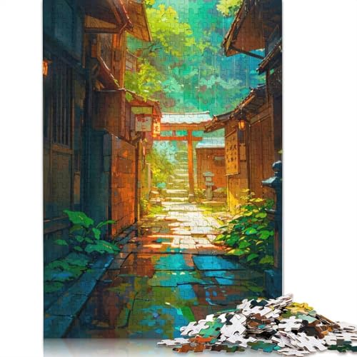 1000-teiliges Puzzle „Helles Frühlingslicht“ für Erwachsene, Holzpuzzles für Erwachsene und Jugendliche ab 12 Jahren, 1000 Teile (75 x 50 cm) von TBDUEPS