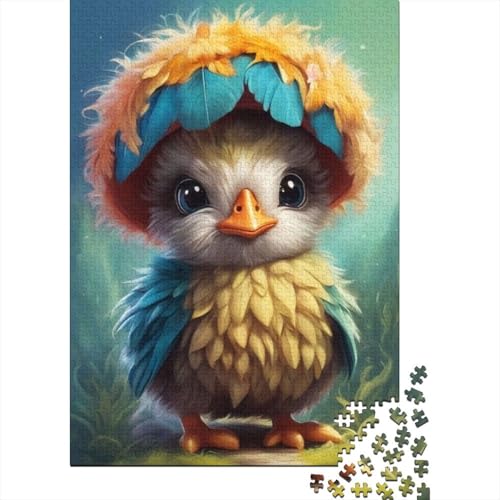 1000-teiliges Puzzle mit Tierkunst und Vögeln, für Erwachsene und Teenager, 1000 Teile (38 x 26 cm) von TBDUEPS