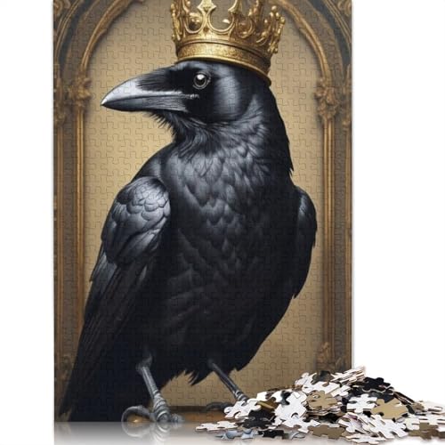 1000-teiliges Puzzle mit Tierkunst und Vögeln, für Erwachsene und Teenager, 1000 Teile (75 x 50 cm) von TBDUEPS
