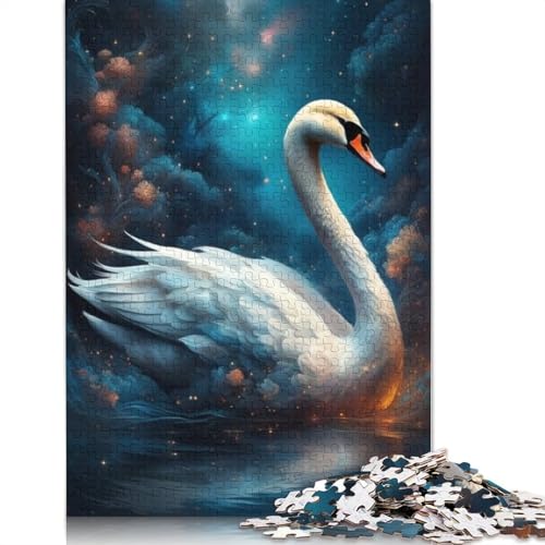 1000-teiliges Puzzle mit Tierkunst und Vögeln für Erwachsene, Holzpuzzle, Lernspiel für Erwachsene und Jugendliche, 1000 Teile (75 x 50 cm) von TBDUEPS