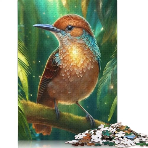 1000-teiliges Puzzle mit Tierkunst und Vögeln für Erwachsene, Puzzle, Puzzle für Erwachsene, Heimdekoration, Puzzle-Spielzeug, 1000 Stück (75 x 50 cm) von TBDUEPS