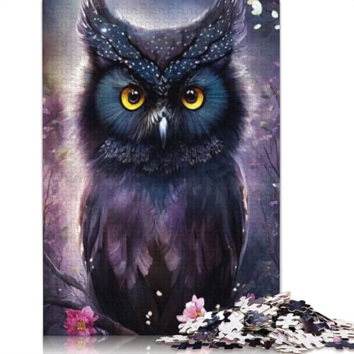 1000-teiliges Puzzle mit Tierkunst und Vögeln für Erwachsene und Jugendliche, Holzpuzzle, Lernspiel, Herausforderung, Spielzeug, Geburtstagsgeschenke, 1000 Stück (75 x 50 cm) von TBDUEPS