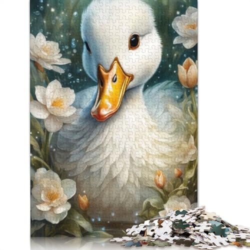1000-teiliges Puzzle mit Tierkunst und Vögeln für Erwachsene und Jugendliche, Holzpuzzle, Lernspiel, Herausforderung, Spielzeug, Geburtstagsgeschenke, 1000 Stück (75 x 50 cm) von TBDUEPS