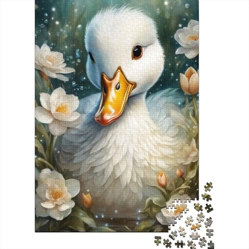 1000-teiliges Puzzle mit Tierkunst und Vögeln für Erwachsene und Teenager. Puzzle für Familienspaß und Spieleabende. 1000 Teile (38 x 26 cm) von TBDUEPS