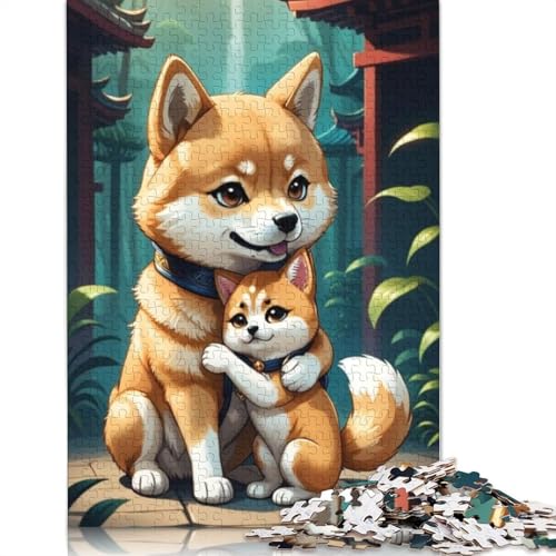 1000-teiliges Puzzle mit Tierkunst und Wolf, für Erwachsene und Teenager, 1000 Teile (75 x 50 cm) von TBDUEPS