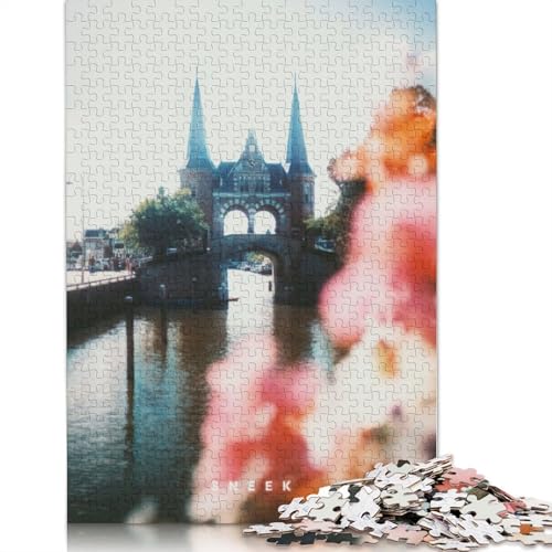 1000-teiliges Sneek-Puzzle für Erwachsene, Lernspiele für zu Hause, DIY-Spielzeug, 1000 Stück (75 x 50 cm) von TBDUEPS