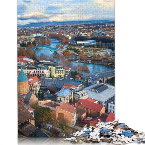 1000-teiliges Tbilisi-Puzzle für Erwachsene und Jugendliche, Puzzles für Erwachsene, Puzzles für Erwachsene und Jugendliche, 1000 Teile (75 x 50 cm) von TBDUEPS