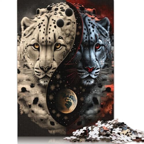 1000-teiliges Yin-Yang-Kunst-Puzzle für Erwachsene und Teenager, 1000 Teile (75 x 50 cm) von TBDUEPS