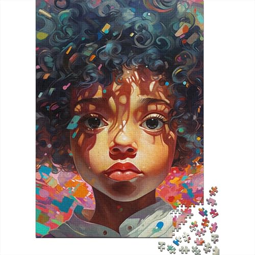 1000-teiliges buntes und schönes Puzzle für Erwachsene, Holzpuzzle für Erwachsene und Teenager, Lernpuzzle, 1000 Teile (38 x 26 cm) von TBDUEPS