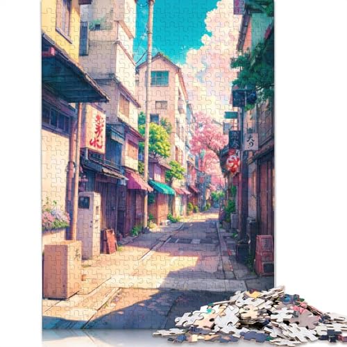 1500 Teile „Tokio der 90er“ für Erwachsene. Schwieriges Holzpuzzle für Erwachsene und Jugendliche ab 12 Jahren. 1500 Teile (85 x 57 cm) von TBDUEPS