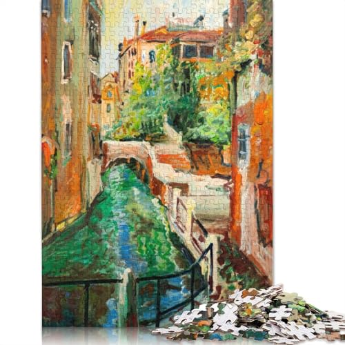 1500-teiliges Ölgemälde „The Grand Can“ Puzzle für Erwachsene und Teenager. Holzpuzzle für Erwachsene, Lernspiel, Herausforderungsspielzeug, 1500 Teile (85 x 57 cm) von TBDUEPS