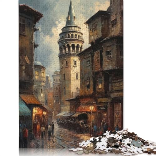 1500-teiliges Puzzle „Istanbul, Türkei, Schönheit“ für Erwachsene und Teenager. Holzpuzzles für Teenager, Geschenke, Entspannungspuzzles, Spiele, 1500 Teile (85 x 57 cm) von TBDUEPS