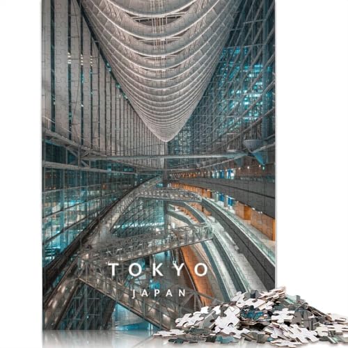 1500-teiliges Puzzle „Tokyo International Forum“ für Erwachsene und Jugendliche Puzzles für Erwachsene und Jugendliche, ab 14 Jahren, 1500 Teile (85 x 57 cm) von TBDUEPS