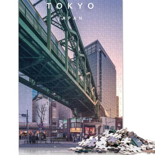 520-teiliges Akihabara-Puzzle für Erwachsene, Lernspiele für Zuhause, DIY-Spielzeug, 520 Stück (52 x 38 cm) von TBDUEPS