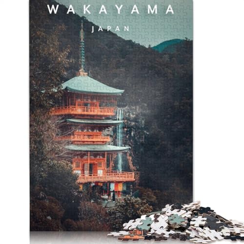 520-teiliges Puzzle „Nachi No Taki Japan“ für Erwachsene und Teenager. Puzzles für Erwachsene und Teenager, ab 14 Jahren. 520 Teile (52 x 38 cm) von TBDUEPS