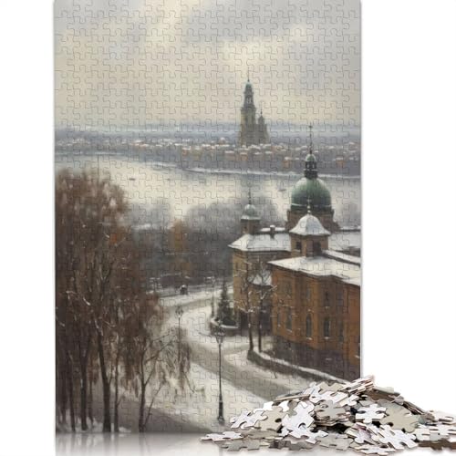 520-teiliges Puzzle „Stockholm, Schweden“ für Erwachsene, Lernspiele für Zuhause, DIY-Spielzeug, 520 Teile (52 x 38 cm) von TBDUEPS