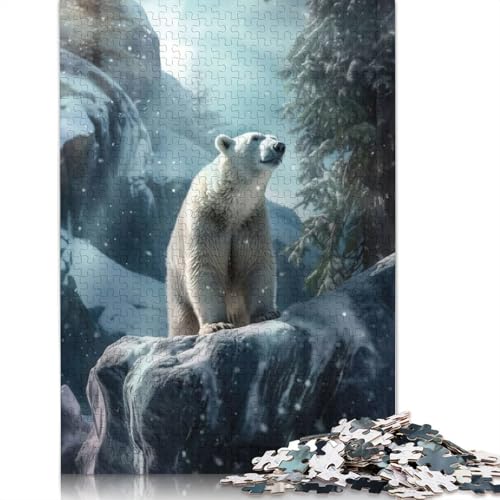 Alpine Guardian Puzzle 1000-teilige Schwer Puzzle Spielzeug Lernspiel Impossible Herausforderungsspielzeug Für Erwachsene Kinder 1000pcs (75x50cm) von TBDUEPS