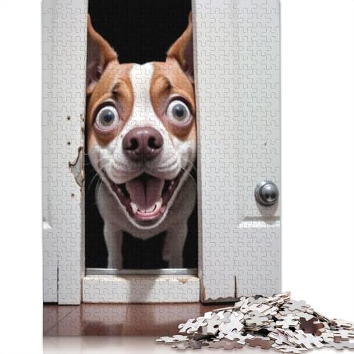 Animal Art Hundepuzzle für Erwachsene und Jugendliche, 1000 Teile, Holzpuzzle für Erwachsene, Puzzles für Jugendliche ab 12 Jahren, (75 x 50 cm) von TBDUEPS