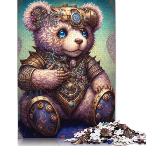 Art Bear Puzzle-Spielzeug, Lernspiel, Premium-Puzzle aus Karton für Erwachsene und Kinder, 1000 Teile (75 x 50 cm) von TBDUEPS