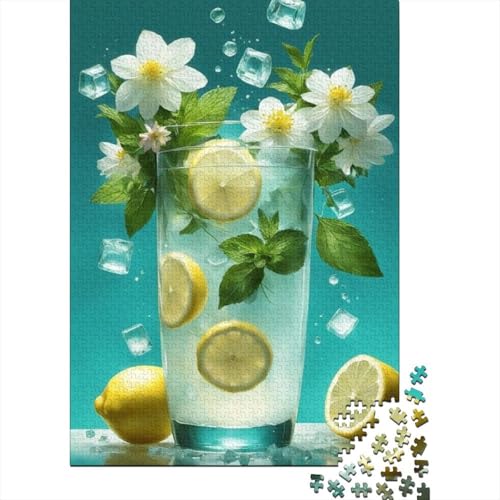 Art Flowers 1000-teiliges Puzzle für Teenager, Geschenke, Holzpuzzle, Puzzle für Erwachsene, Lernspiele für zu Hause, DIY-Spielzeug, 1000 Teile (38 x 26 cm) von TBDUEPS