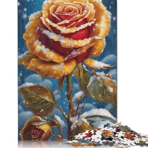 Art Flowers 1000-teiliges Puzzle für Teenager, Geschenke, Holzpuzzle, Puzzle für Erwachsene, Lernspiele für zu Hause, DIY-Spielzeug, 1000 Teile (75 x 50 cm) von TBDUEPS