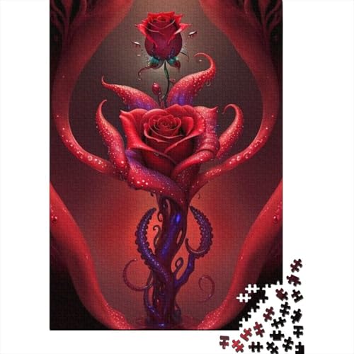 Art Flowers Puzzle 1000 Teile für Erwachsene und Jugendliche ab 12 Jahren, 1000 Teile (38 x 26 cm) von TBDUEPS