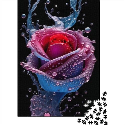 Art Flowers Puzzle 1000 Teile für Erwachsene und Jugendliche ab 12 Jahren, 1000 Teile (38 x 26 cm) von TBDUEPS