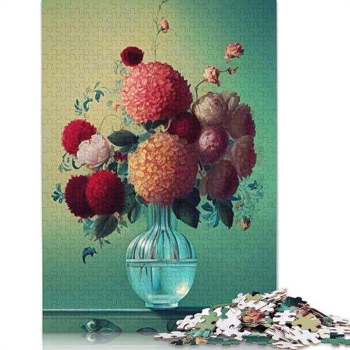 Art Flowers Puzzle 1000 Teile für Erwachsene und Jugendliche ab 12 Jahren, 1000 Teile (75 x 50 cm) von TBDUEPS