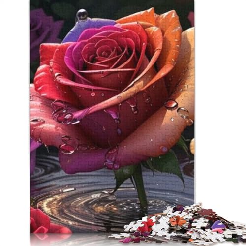 Art Flowers Puzzle 1000 Teile für Erwachsene und Jugendliche ab 12 Jahren, 1000 Teile (75 x 50 cm) von TBDUEPS