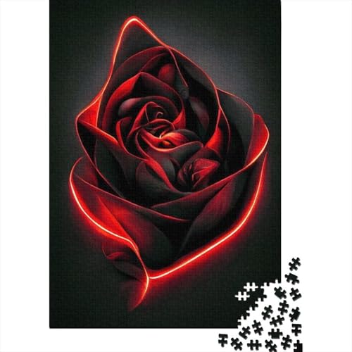 Art Flowers Puzzles für Erwachsene, 1000 Teile, Puzzles für Erwachsene und Teenager ab 12 Jahren, 1000 Teile (38 x 26 cm) von TBDUEPS