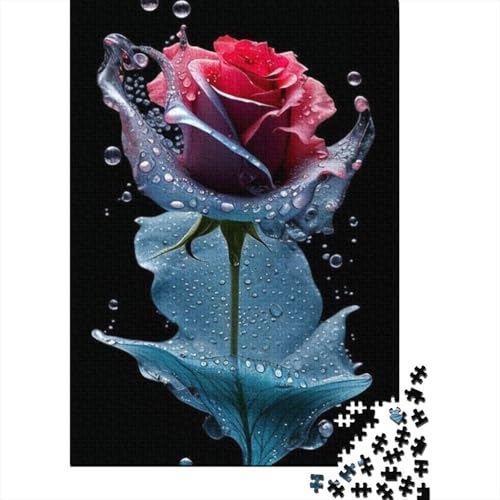Art Flowers Puzzles für Erwachsene, 1000 Teile, Puzzles für Erwachsene und Teenager ab 12 Jahren, 1000 Teile (38 x 26 cm) von TBDUEPS