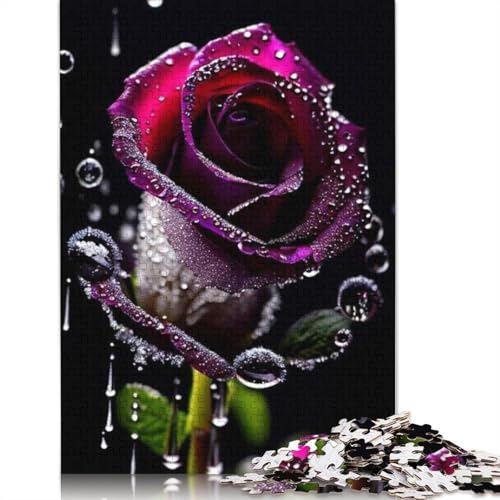 Art Flowers Puzzles für Erwachsene, 1000-teiliges Puzzle für Teenager ab 12 Jahren, 1000 Teile (75 x 50 cm) von TBDUEPS