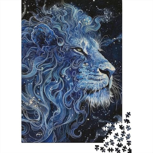 Art Lions 1000-teiliges Puzzle für Teenager, Geschenke, Holzpuzzle, Puzzle für Erwachsene, Lernspiele für Zuhause, DIY-Spielzeug, 1000 Teile (38 x 26 cm) von TBDUEPS
