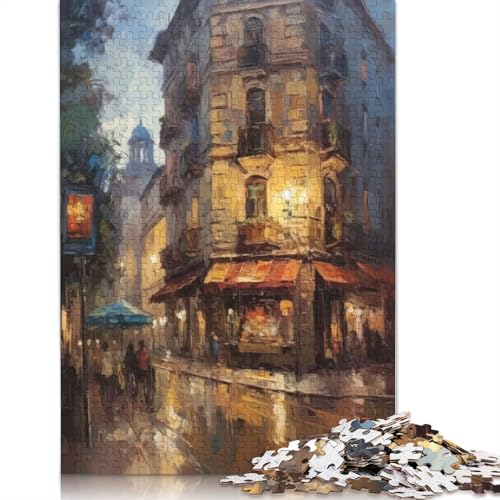 Barcelona-Architektur-Puzzle, 520 Teile, Holzpuzzle für Erwachsene und Jugendliche, für Erwachsene und Jugendliche ab 12 Jahren, 520 Teile (52 x 38 cm) von TBDUEPS