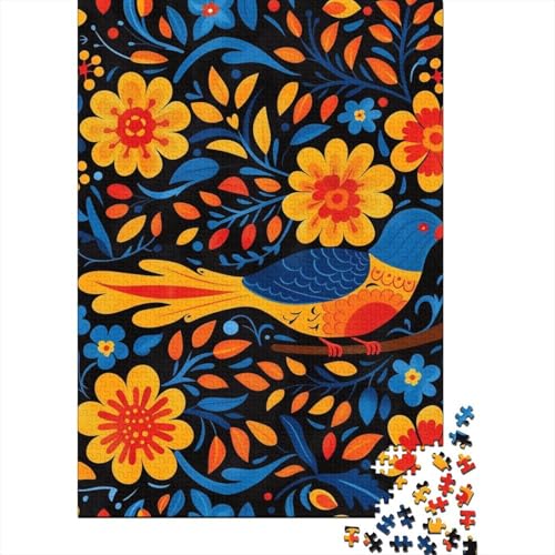 Bied Puzzle DIY-Spiel Papier Rechteckiges Puzzle für Jungen oder Mädchen Geburtstagsgeschenk 38x26cm/1000 Teile von TBDUEPS