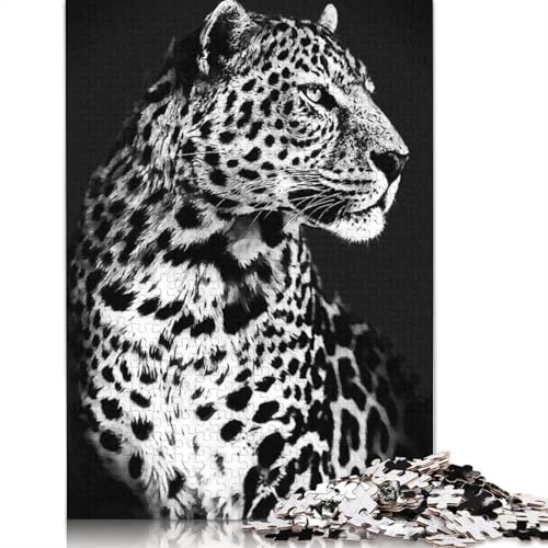 Black Tiger Puzzle 1000-teilige Schwer Puzzle Spielzeug Lernspiel Impossible Herausforderung Spielzeug Für Erwachsene Und Kinder in Bewährter 1000pcs (75x50cm) von TBDUEPS