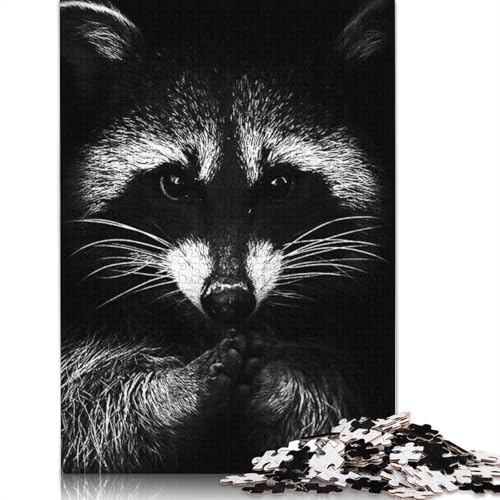 Black Weasel Puzzles 1000 Teile Schwer Puzzle Spielzeug Lernspiel Impossible Herausforderungsspielzeug Für Erwachsene Und Kinder Ab 14 Jahren 1000pcs (75x50cm) von TBDUEPS
