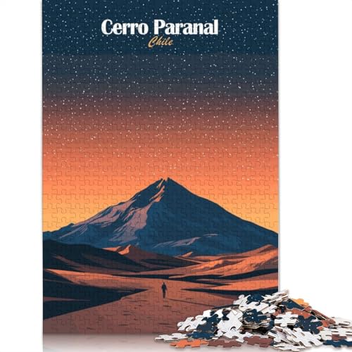 Cerro Paranal, Chile, Puzzles für Erwachsene, 1000 Teile, Holzpuzzles für Teenager, Geschenke, Lernspiel für Erwachsene und Teenager, 1000 Stück (75 x 50 cm) von TBDUEPS