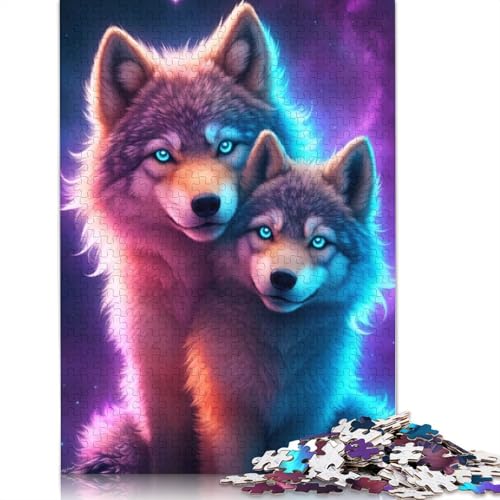 Colorful Brothers Puzzle 1000 Teile Schwer Puzzle Spielzeug Lernspiel Impossible Herausforderung Spielzeug Für Erwachsene Und Kinder in Bewährter 1000pcs (75x50cm) von TBDUEPS