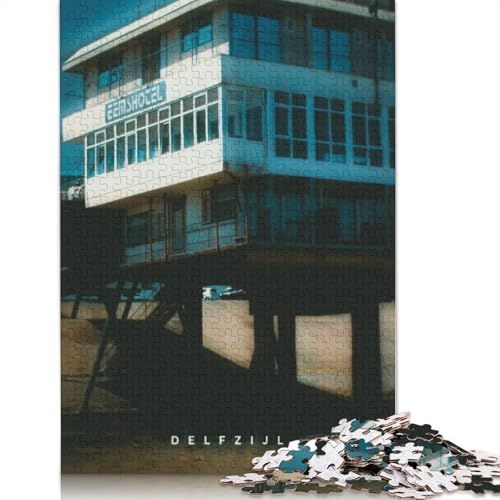 Delfzijl Puzzle für Erwachsene und Jugendliche, 1000 Teile, Puzzle für Erwachsene, Lernspiel, Herausforderungsspielzeug, 1000 Teile (75 x 50 cm) von TBDUEPS