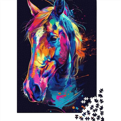 Dream Art Pferdepuzzle, 1000 Teile, für Erwachsene und Jugendliche ab 12 Jahren, 1000 Teile (38 x 26 cm) von TBDUEPS