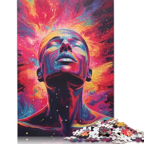 Enlightenment Puzzles 1000 Teile Schwer Puzzle Spielzeug Pädagogisches Spiel Impossible Herausforderung Spielzeug Für Erwachsene Und Kinder Ab 14 Jahren 1000pcs (75x50cm) von TBDUEPS