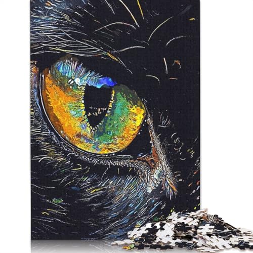 Eyes Animals Puzzle 1000 Teile Schwer Puzzle Spielzeug Lernspiel Impossible Herausforderung Spielzeug Für Erwachsene Und Kinder Ab 14 Jahren 1000pcs (75x50cm) von TBDUEPS
