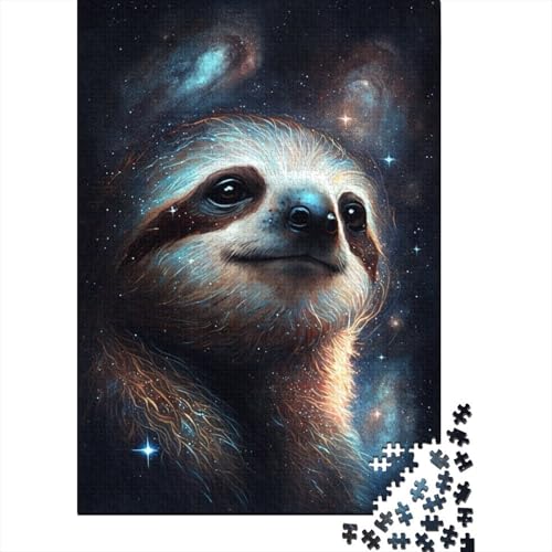Faultier-Puzzle, Premium, 100% recycelte Pappe, 100% recycelter Karton, Puzzle für Kinder und Erwachsene ab 12 Jahren, 300 Teile (40 x 28 cm) von TBDUEPS
