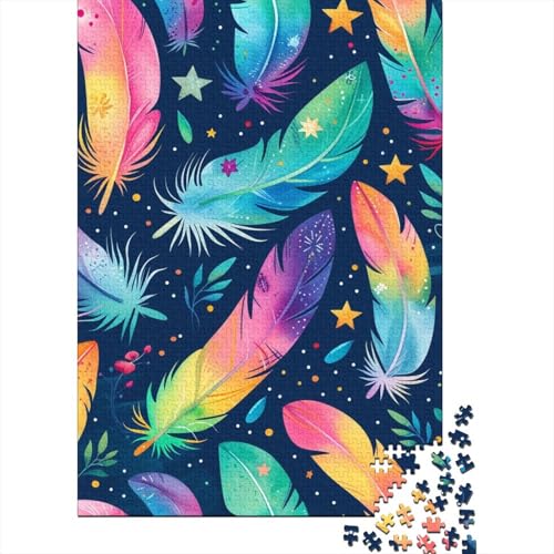 Federpuzzle Premium, 100% Recycling-Platte, 100% recycelte Pappe, Puzzle für Kinder und Erwachsene ab 12 Jahren, Ostergeschenk, 38 x 26 cm, 1000 Teile von TBDUEPS
