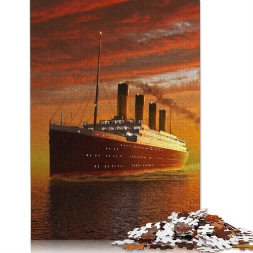 Flying Machine Puzzle 1000 Teile für Teenager Geschenke Holzpuzzle Erwachsenenpuzzle Familienspaß Puzzle 1000 Teile (75x50cm) von TBDUEPS