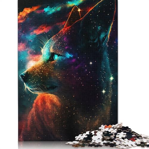 Fox Galaxy Puzzle 1000 Teile Schwer Puzzle Spielzeug Lernspiel Impossible Herausforderung Spielzeug Für Erwachsene Kinder 1000pcs (75x50cm) von TBDUEPS
