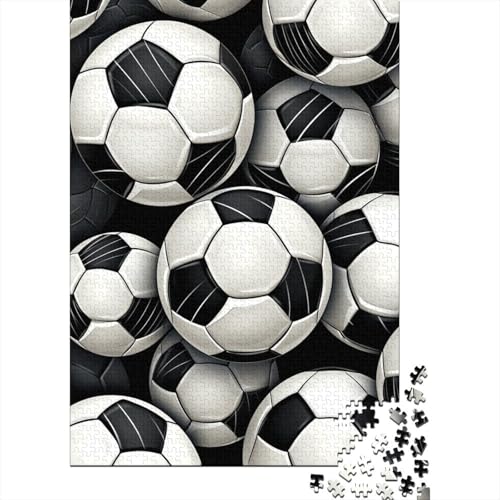 Fußball-Puzzle, lustiges Puzzle aus hochwertigem Karton für Jungen oder Mädchen, 70 x 50 cm, 1000 Teile von TBDUEPS